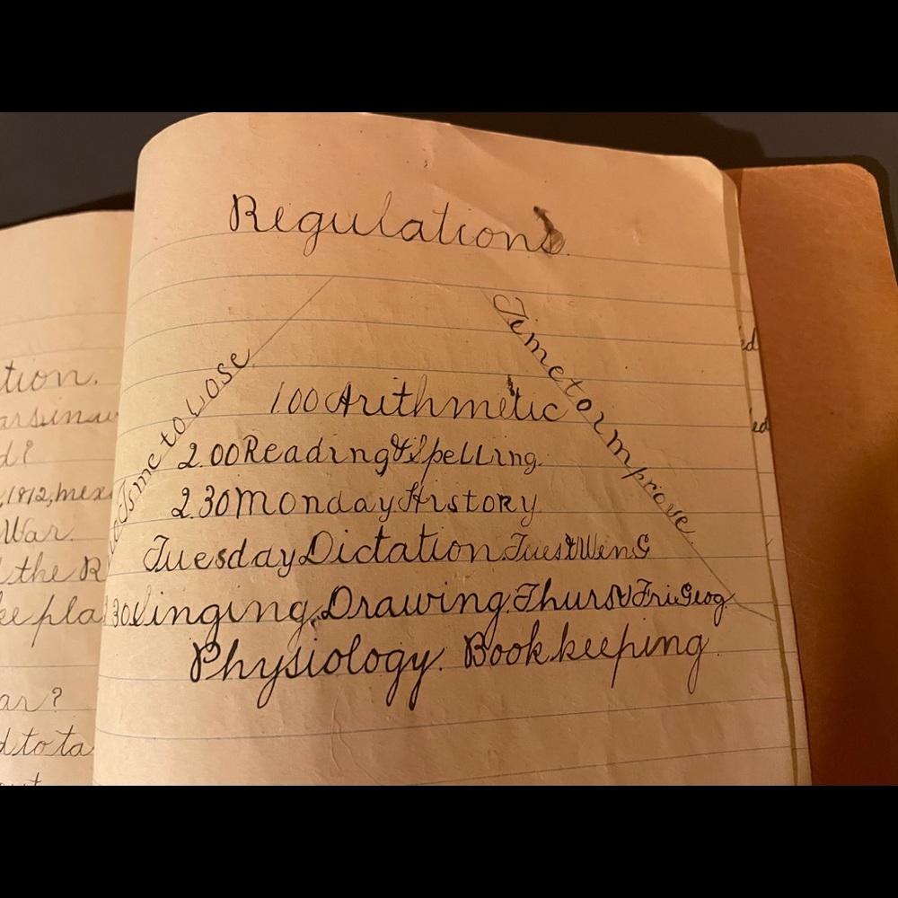 Antique/Vintage Children’s School Notebook